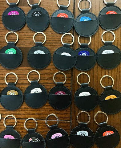 Guitar Pick Key Chain (inventory clearance sale)