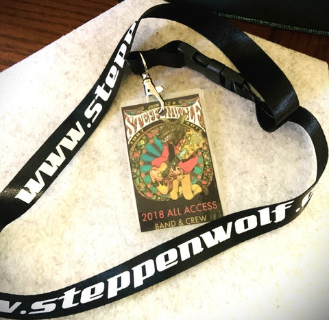 Printed Lanyard & 50th Anniversary Souvenir All Access Laminate